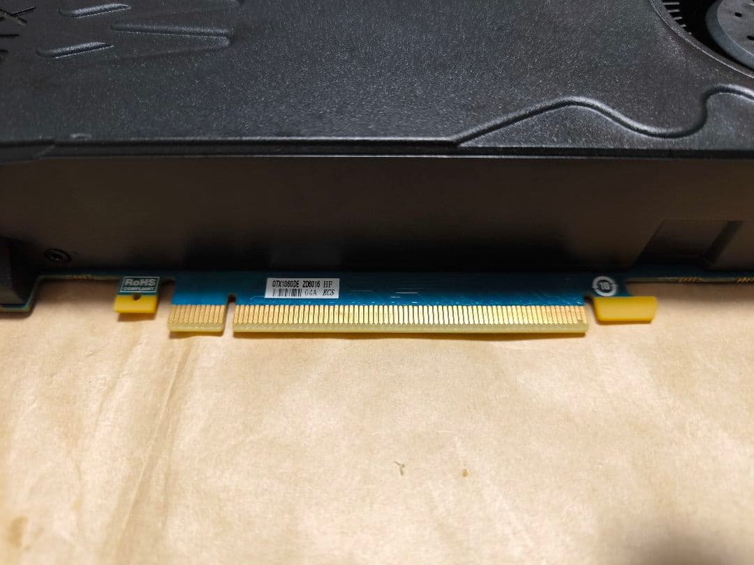 NVIDIA GeForce GTX 1060 6GB 動作品 BM完走