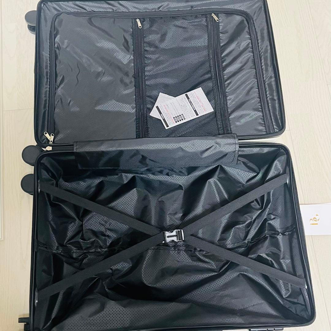 残り1点⭐️ スーツケース　大型　キャリーケース　軽量　白　ホワイト　旅行　海外