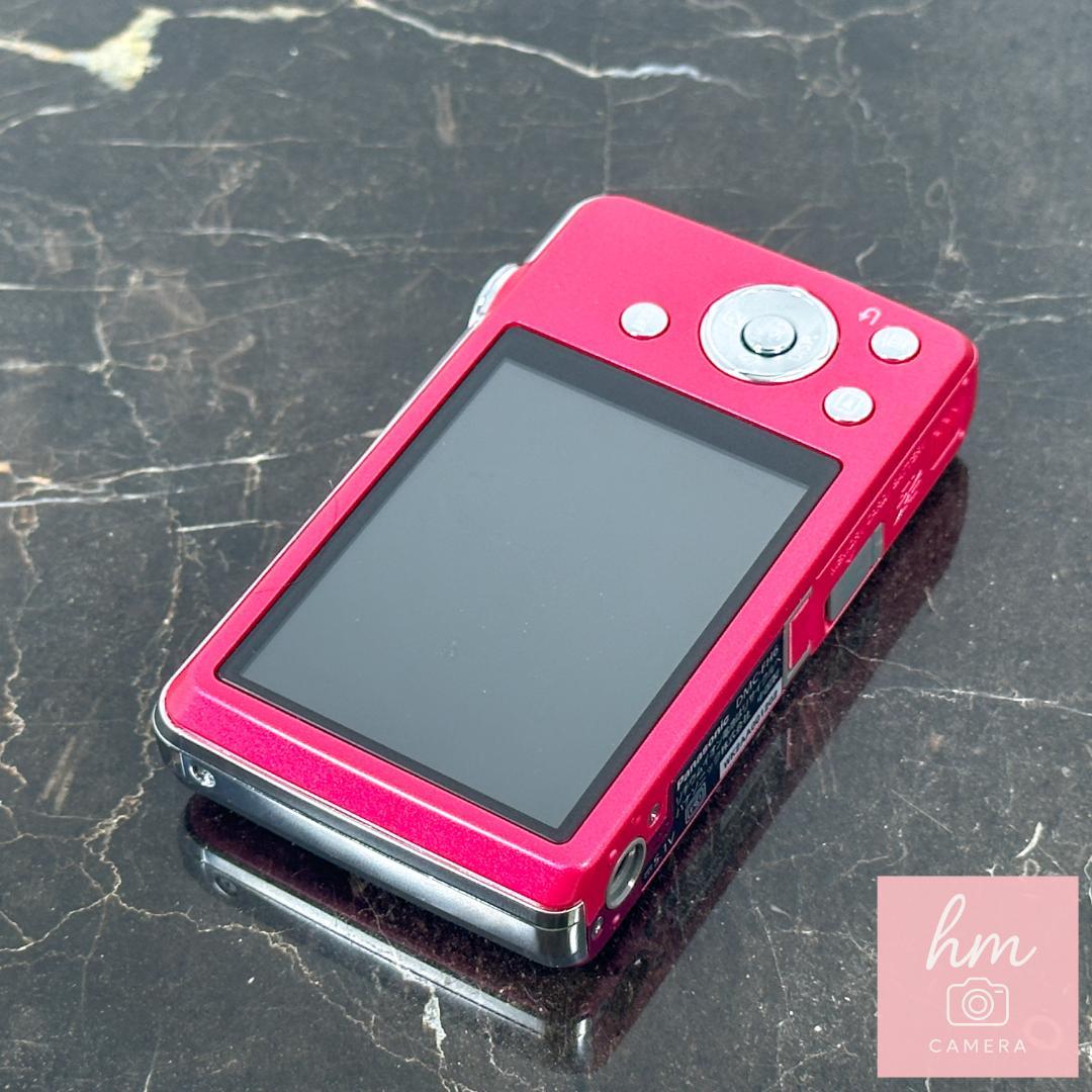 【美品】Panasonic LUMIX DMC-FH6 ピンク コンデジ