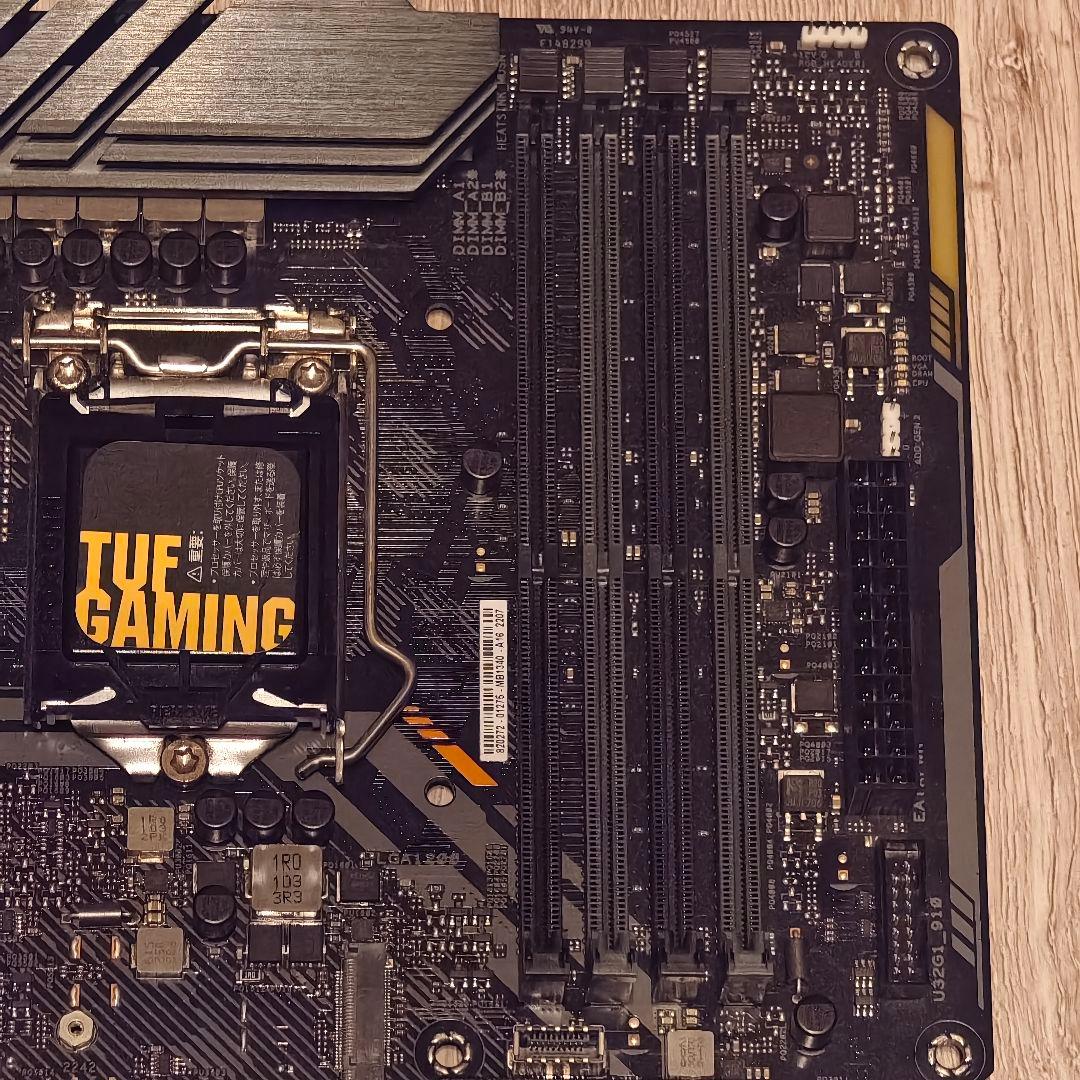 【動作確認済】ASUS TUF GAMING Z490-PLUS