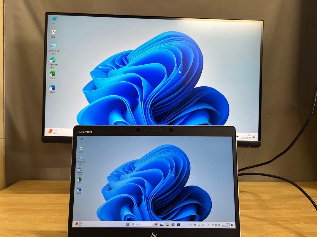 Dell S2722QC 27インチモニター　IPS 4K解像度　USB-Cハブ
