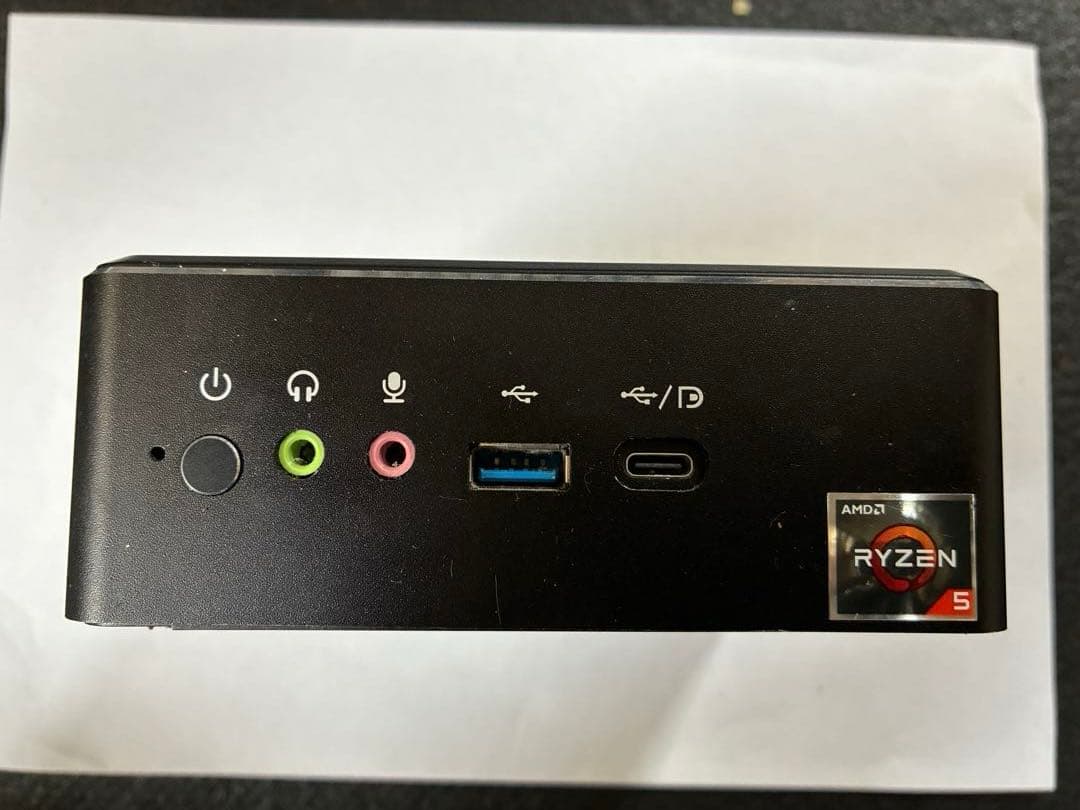 【ベアボーン】Ryzen 5 3550HミニPC動作確認済