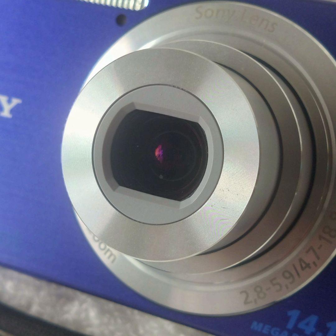 SONY Cyber-shot DSC-W610 コンデジ ブルー 動作確認済