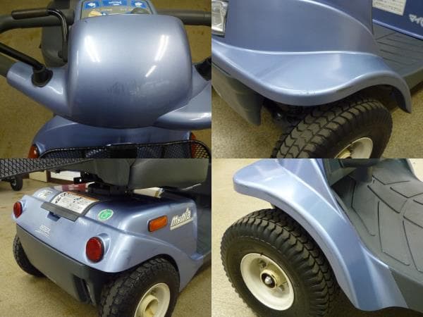 ほぼ全国送込マイピアBT40 後ろカゴ付き 2013年製電動四輪シニアカー愛媛県