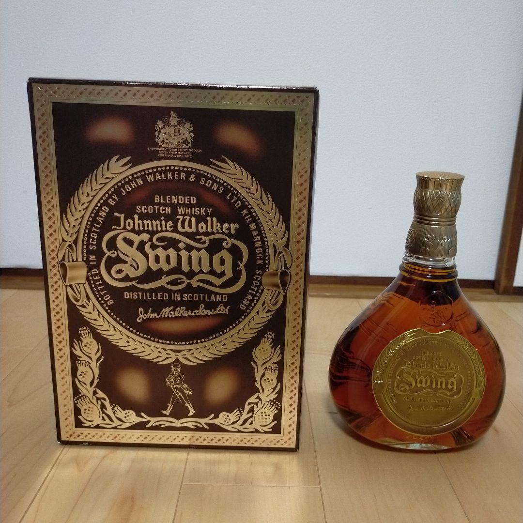 ジョニーウォーカー　まとめ売り　2本　ジョニーウォーカースイング　ブラックラベル
