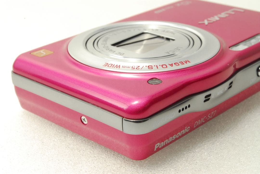 Panasonic LUMIX DMC-SZ7 ❤️スマホ転送 動作確認済 ピンク