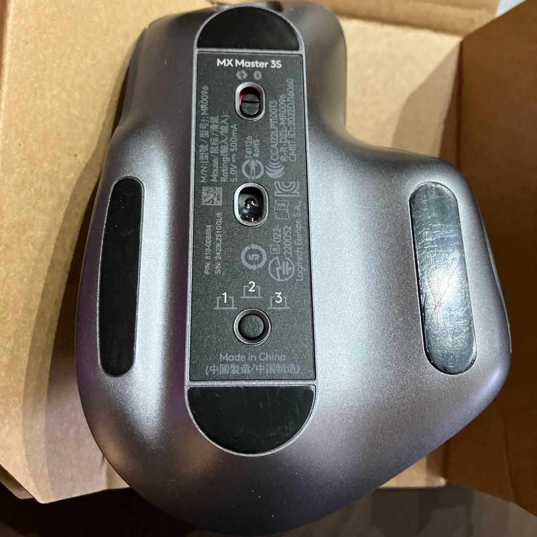 MX MASTER 3S パフォーマンスワイヤレスマウス