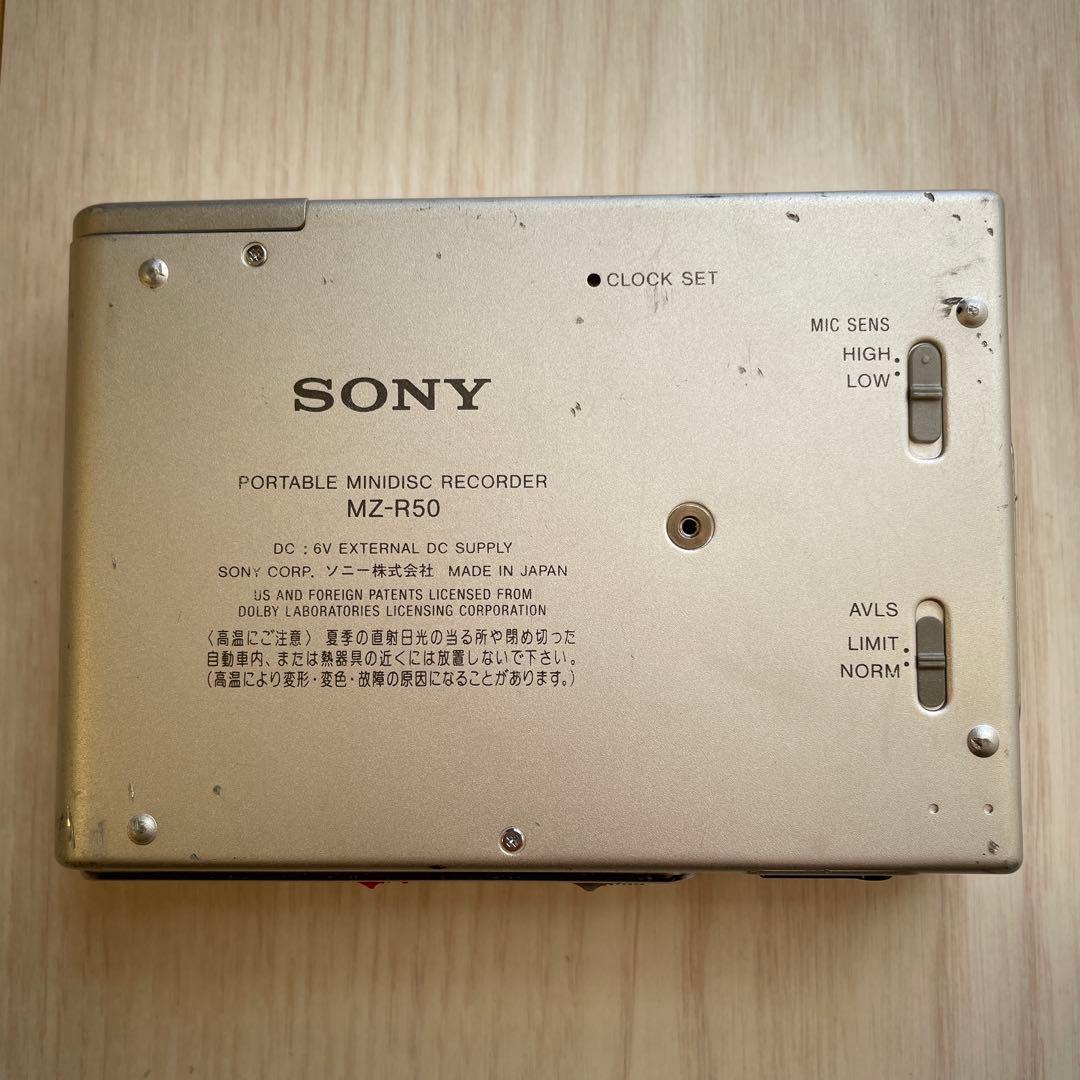 ★SONY MD RECORDER★ MDウォークマン録音★MZ-R50★