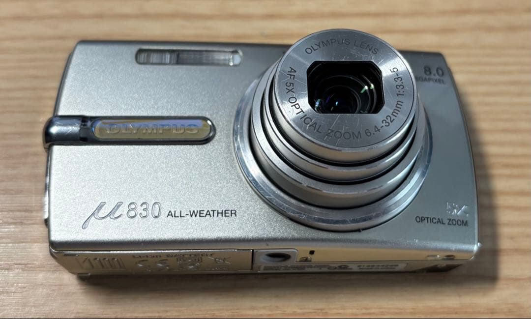 コンデジ　オリンパス/Olympus μ830（正常動作品）