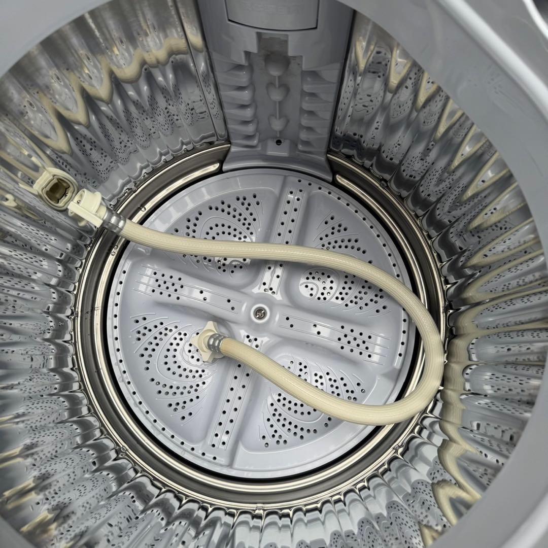 379⭐️2022年製★シャープ　洗濯機　7KG 大型　大容量　一人暮らし