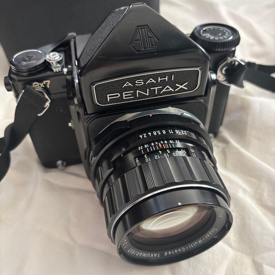 ASAHI PENTAX 6x7 中判カメラ キヤノン　アルミケース