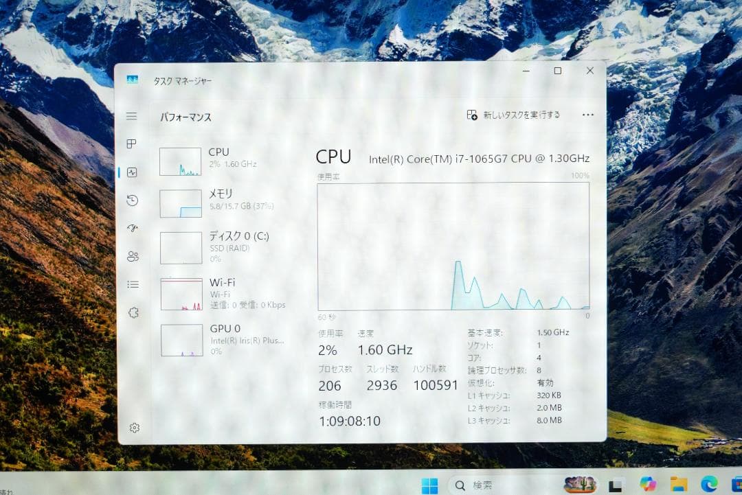 Windowsノート本体 HP Spectre x360 Corei7 1065G7 16GB 1TB