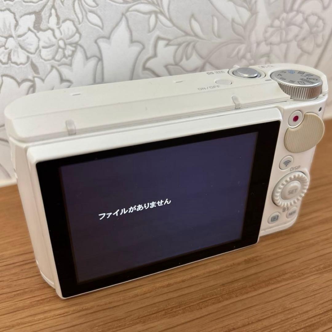 【美品】CASIO EX-ZR4100 自撮り 超広角19mm ホワイト