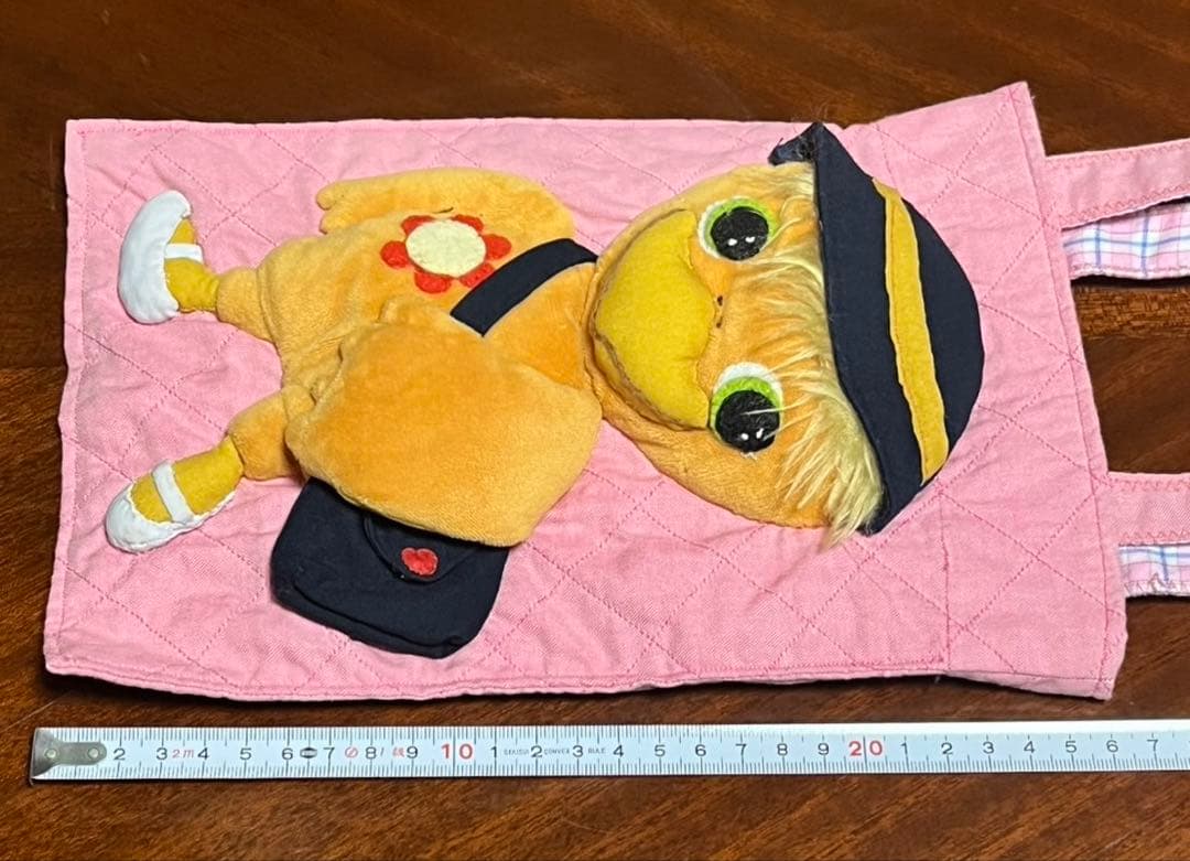 【ハンドメイド】アヒルとひよこの刺繍トートバッグ