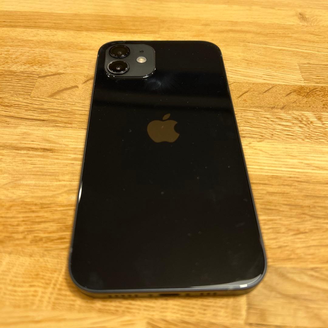 iPhone 12 未使用　64GB ブラック バッテリー100%