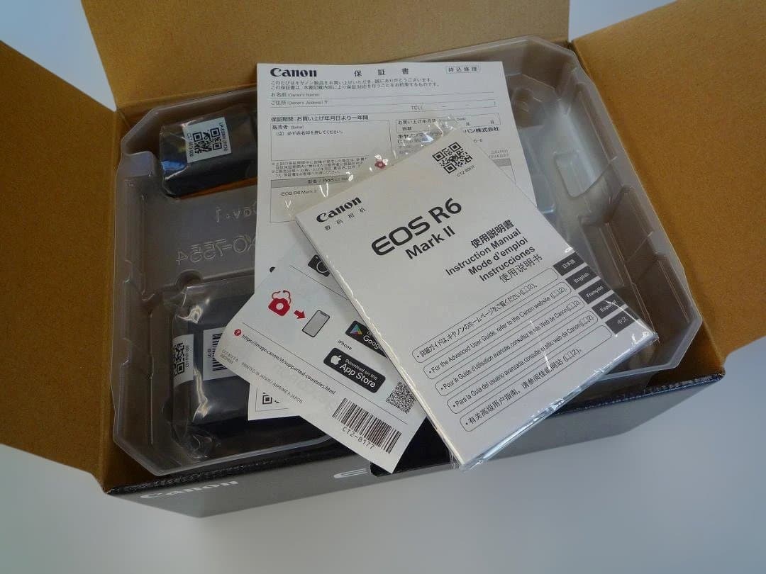 ☆ ☆ Canon EOS R6 Mark II 新品同様品