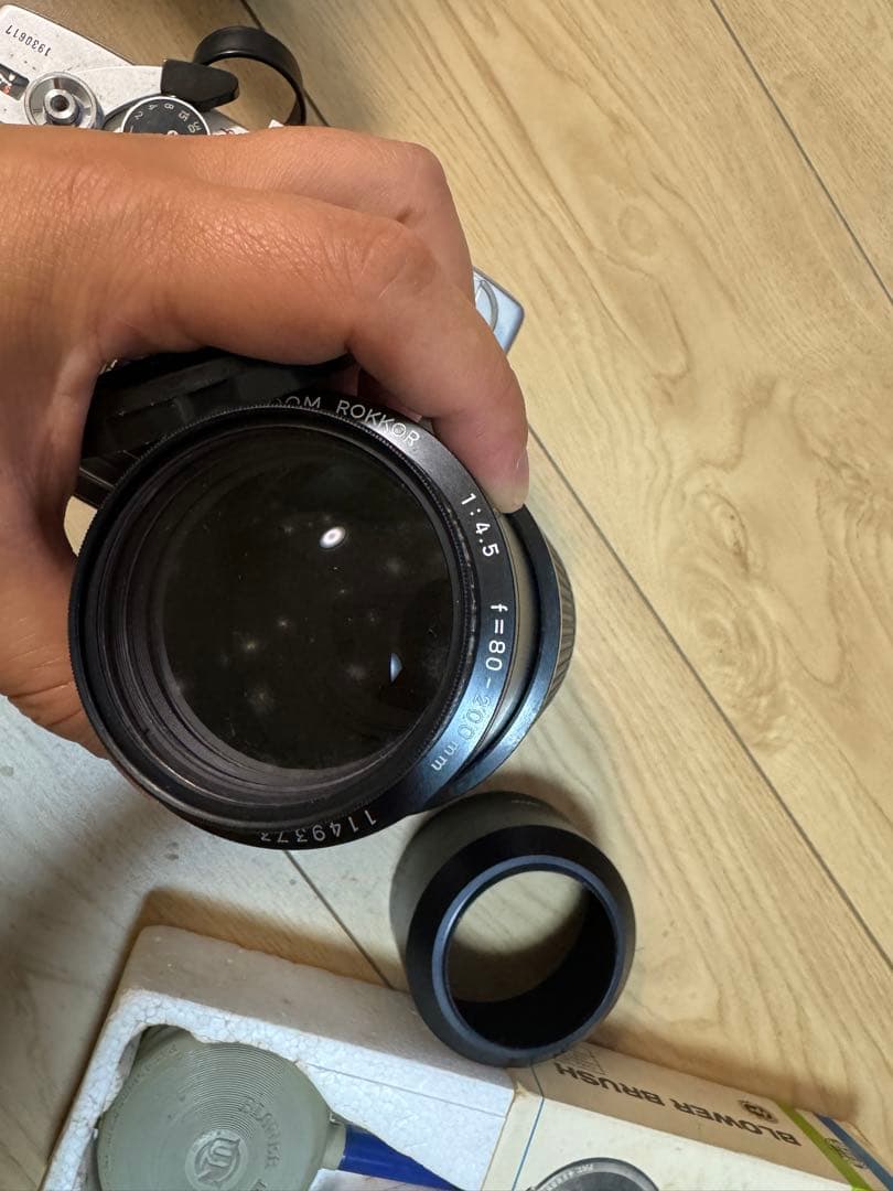 Minolta SRT-101 カメラ　フィルムカメラ　セット ケース付き