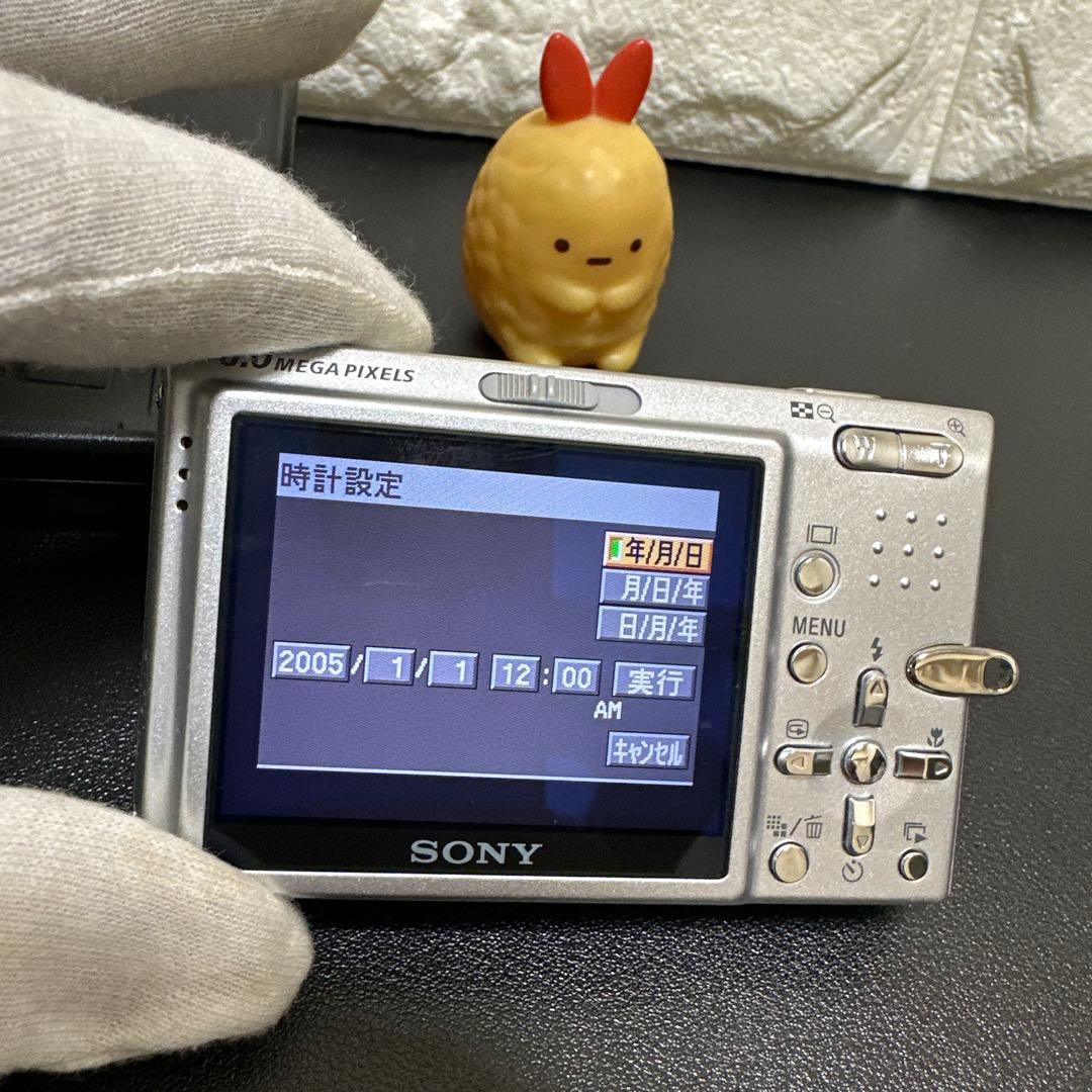 美品　SONY Cyber-shot DSC-T9 動作確認済
