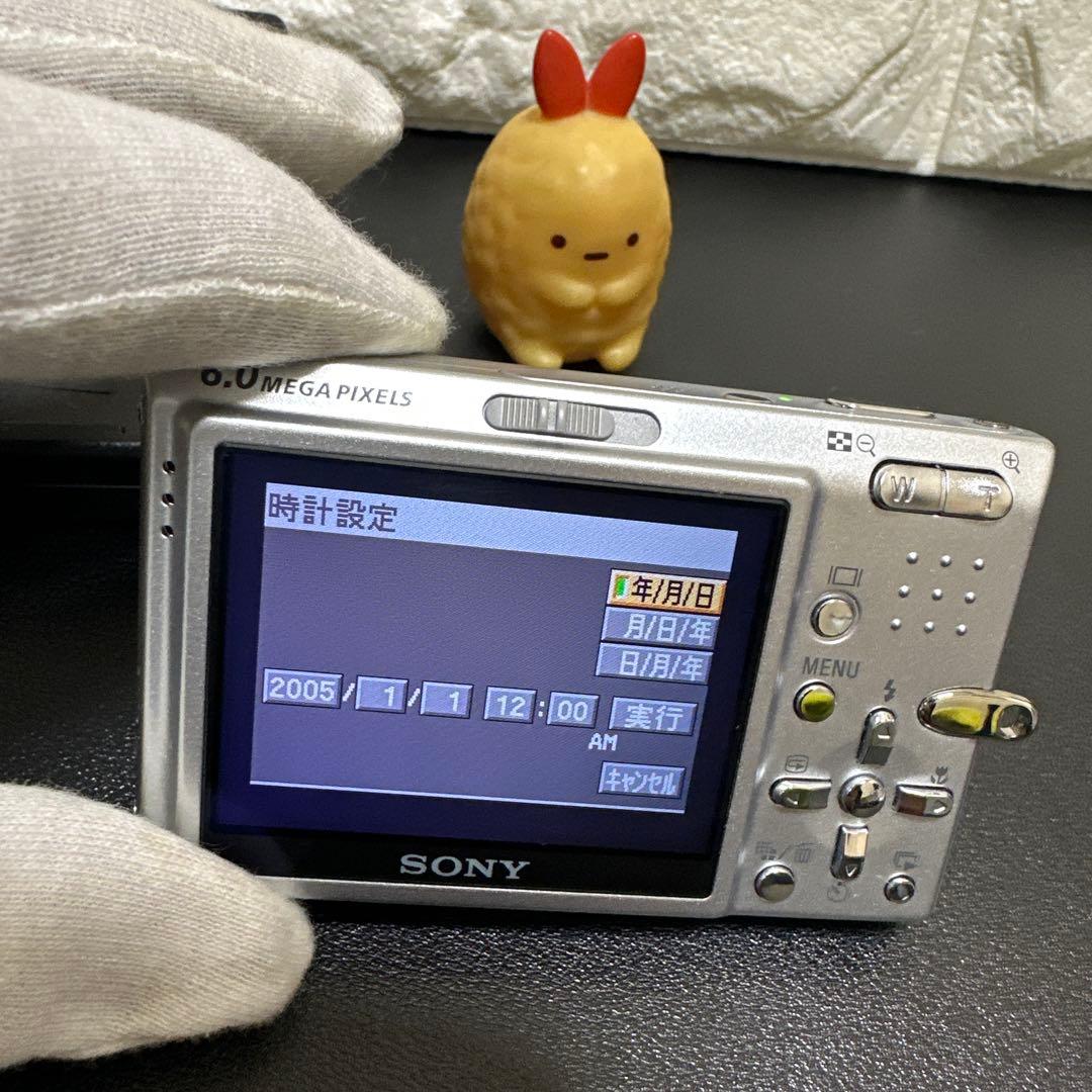 美品　SONY Cyber-shot DSC-T9 動作確認済