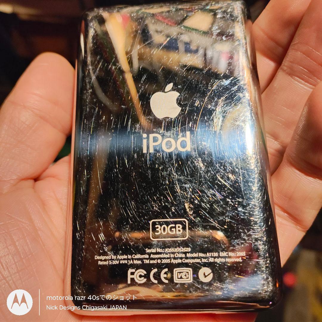 ポータブルプレーヤー iPod classic 30GB