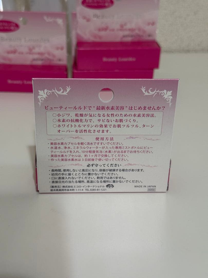 エコロインターナショナル Beauty Lourdes 水素水4本セット