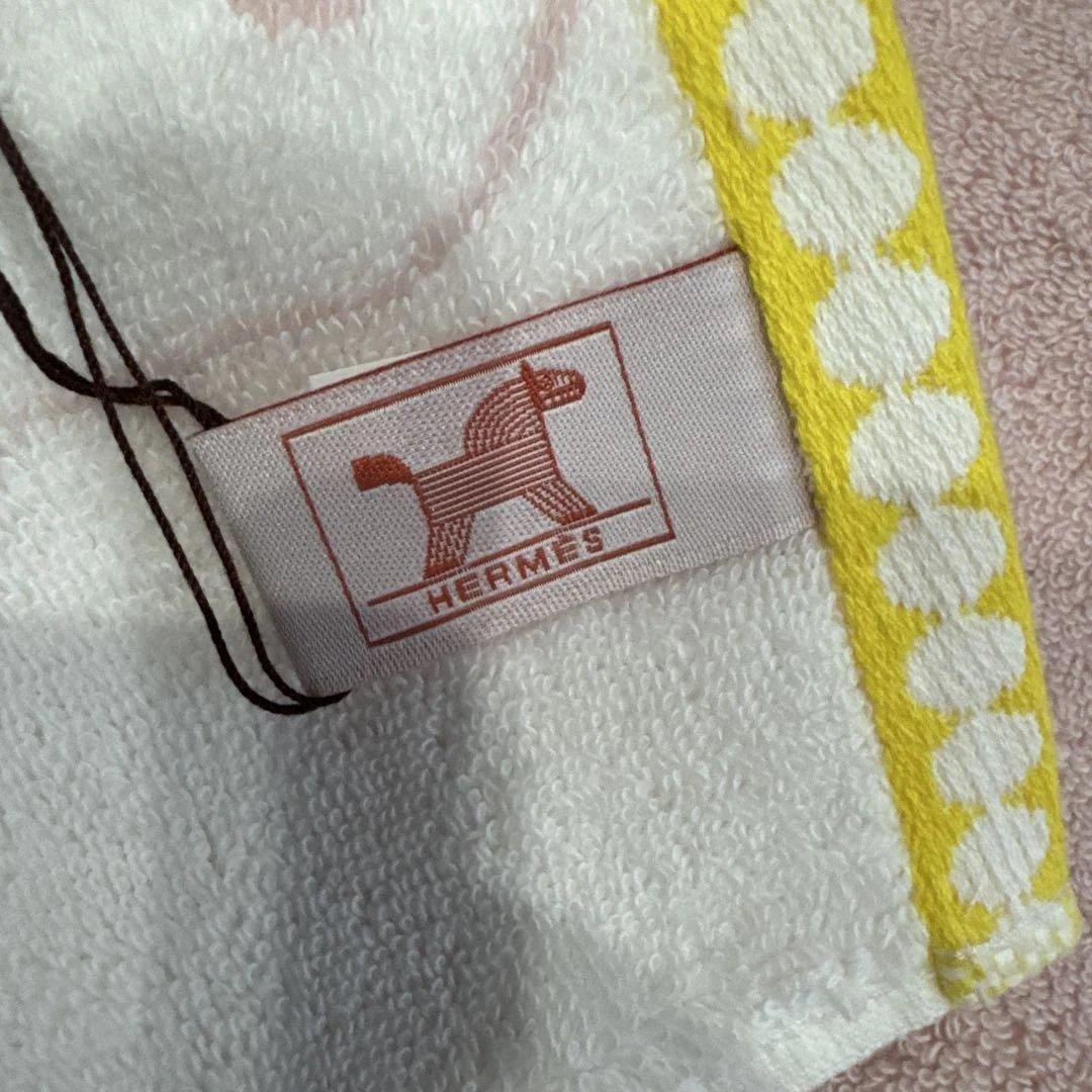 未使用　エルメス　ハンドタオル