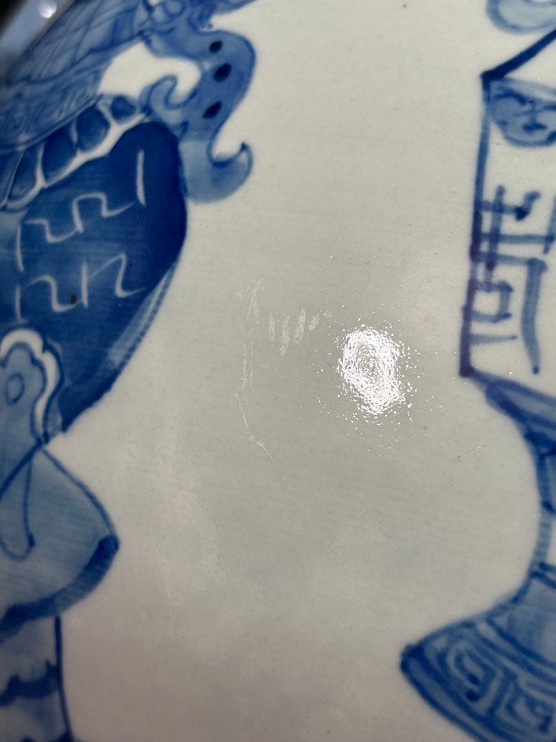 シカ壺　置物