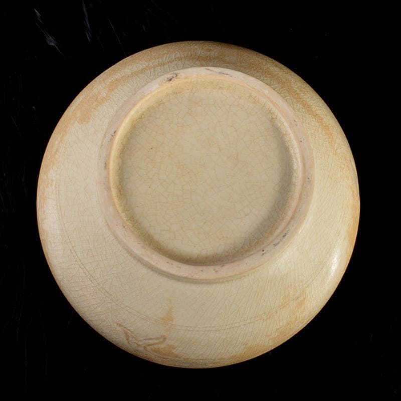 中国　磁州窯白磁　魚文　鉢　C　R5527