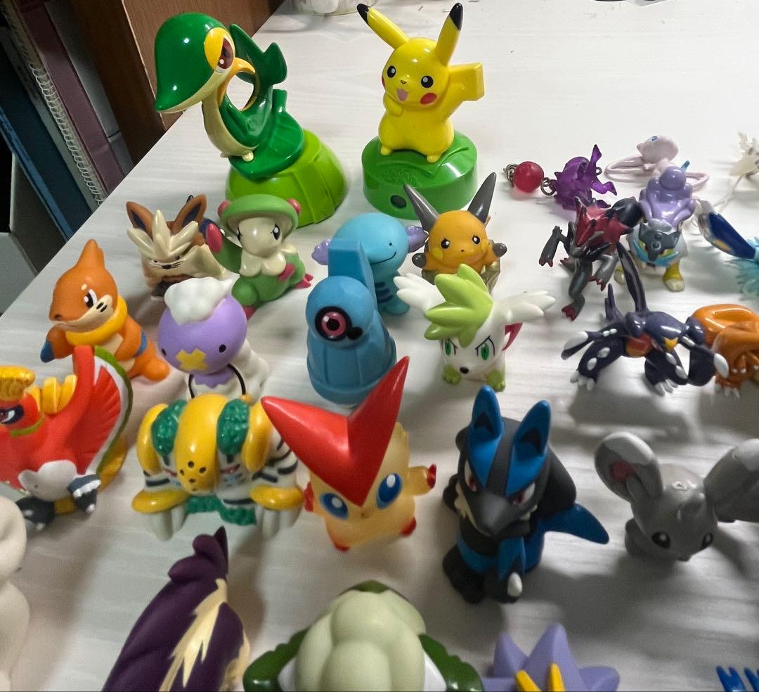 ポケモン モンコレ指人形ストラップまとめ売り75種　うたたねはつゆめヒコザルなど