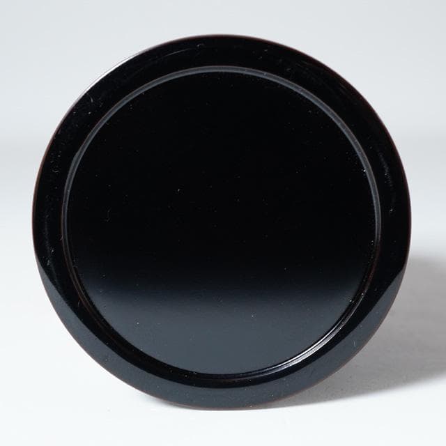奥野美峰　扇面蒔絵細中次　共箱　茶道具　棗　茶器