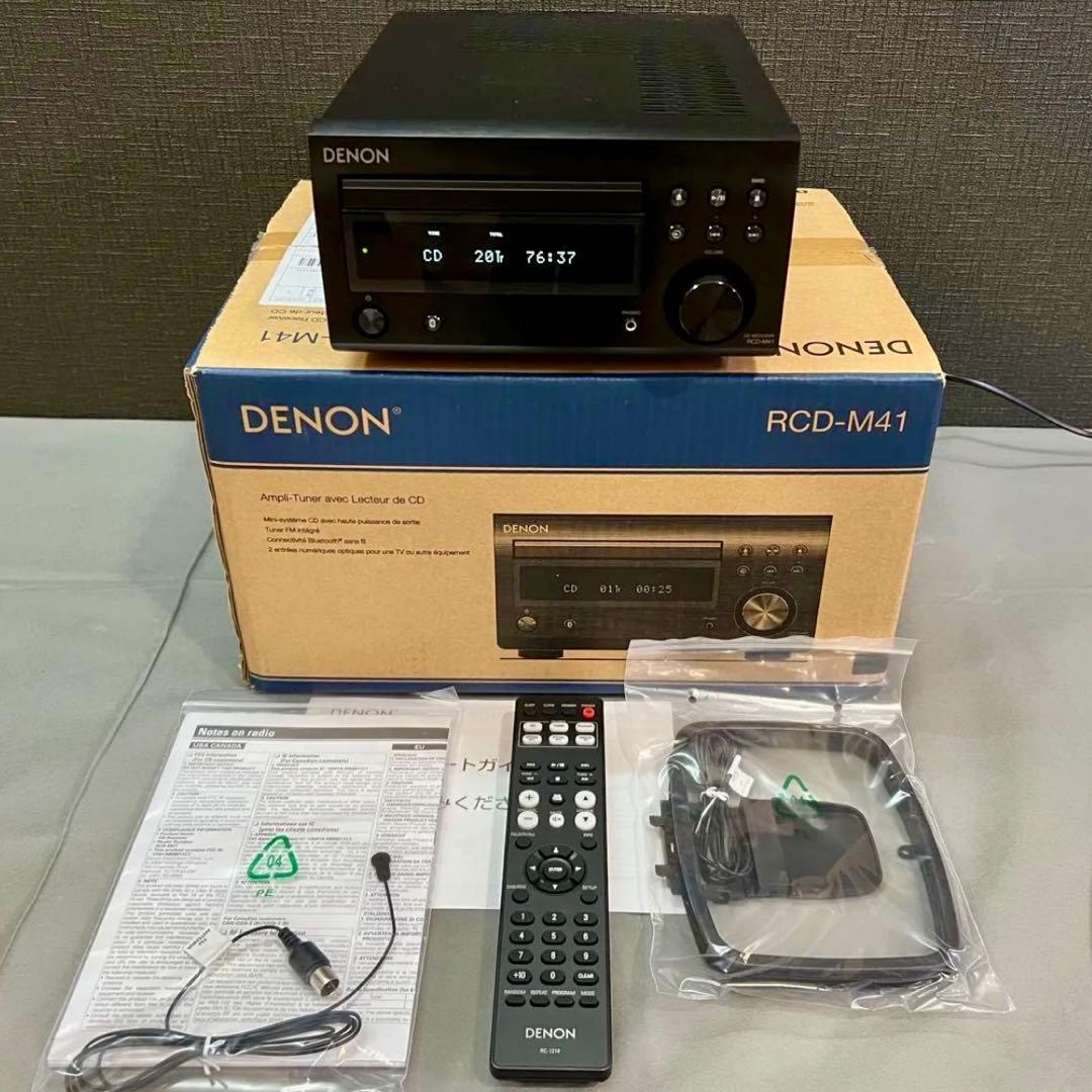 ☆売り切り☆ 【超美品】 DENON デノン 『RCD-M41』 CDレシーバー