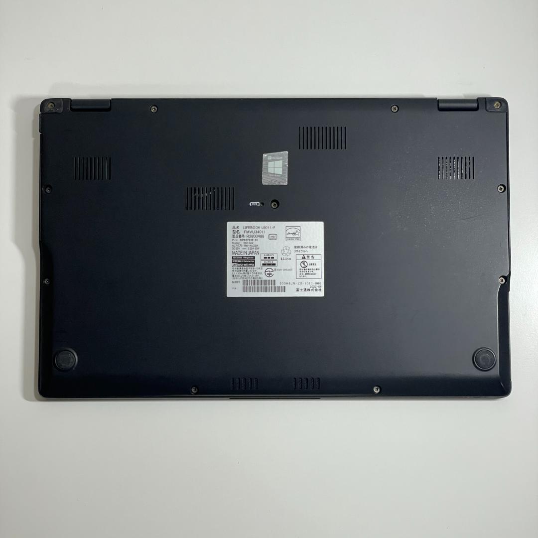 第11世代 i7 富士通 U9311/F ノートPC office 薄型 軽量