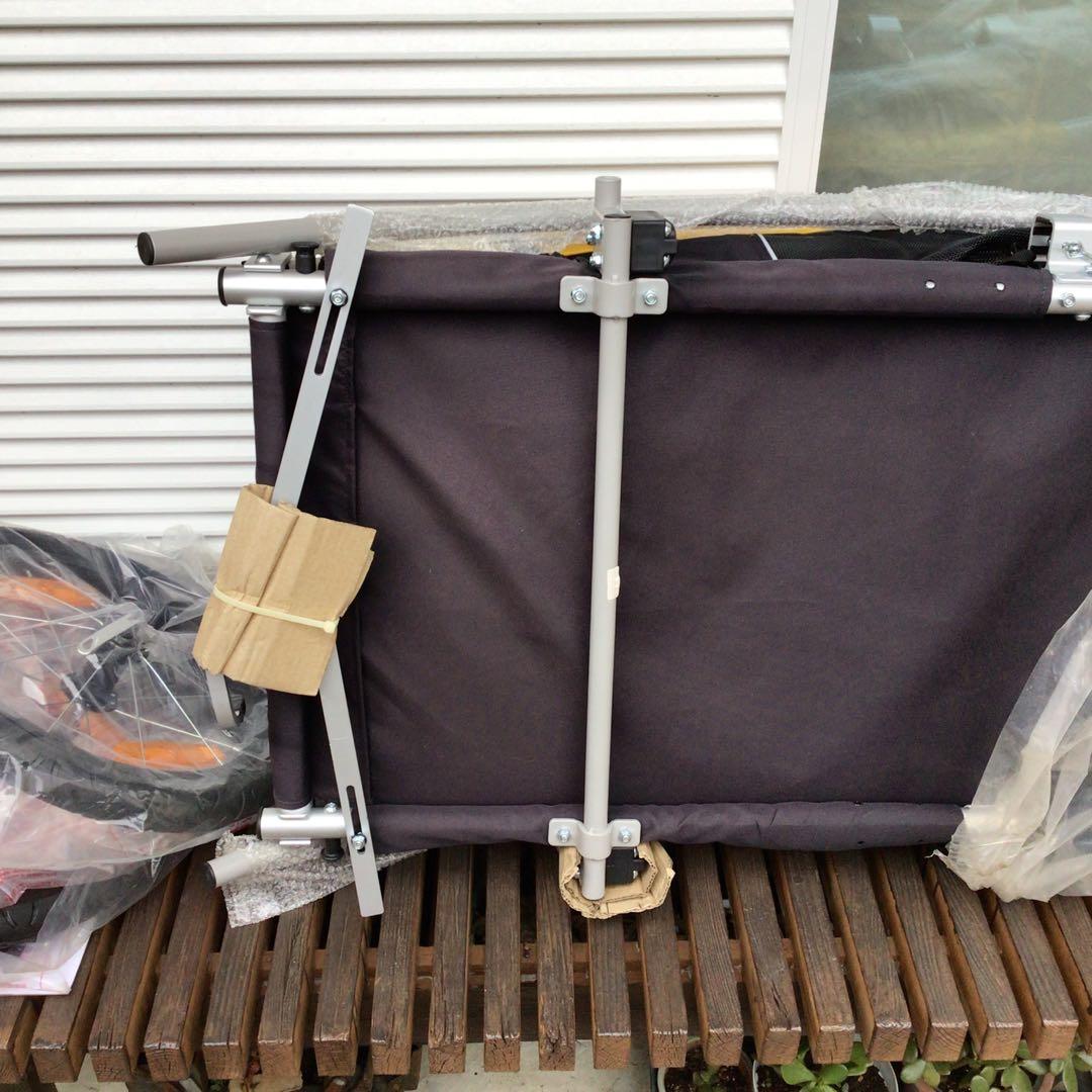 BURLEY ペットカート 自転車　専用　イエロー/ブラック
