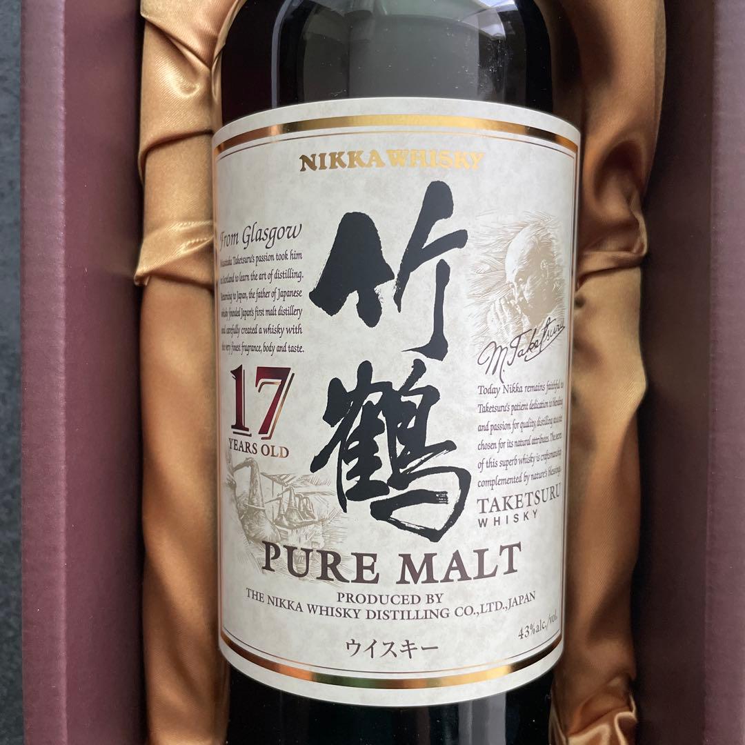 NIKKA 竹鶴 17年 ピュアモルト 700ml