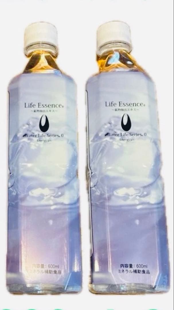 エコウォーターライフエッセンスポタポタクラブ600ml❌２本