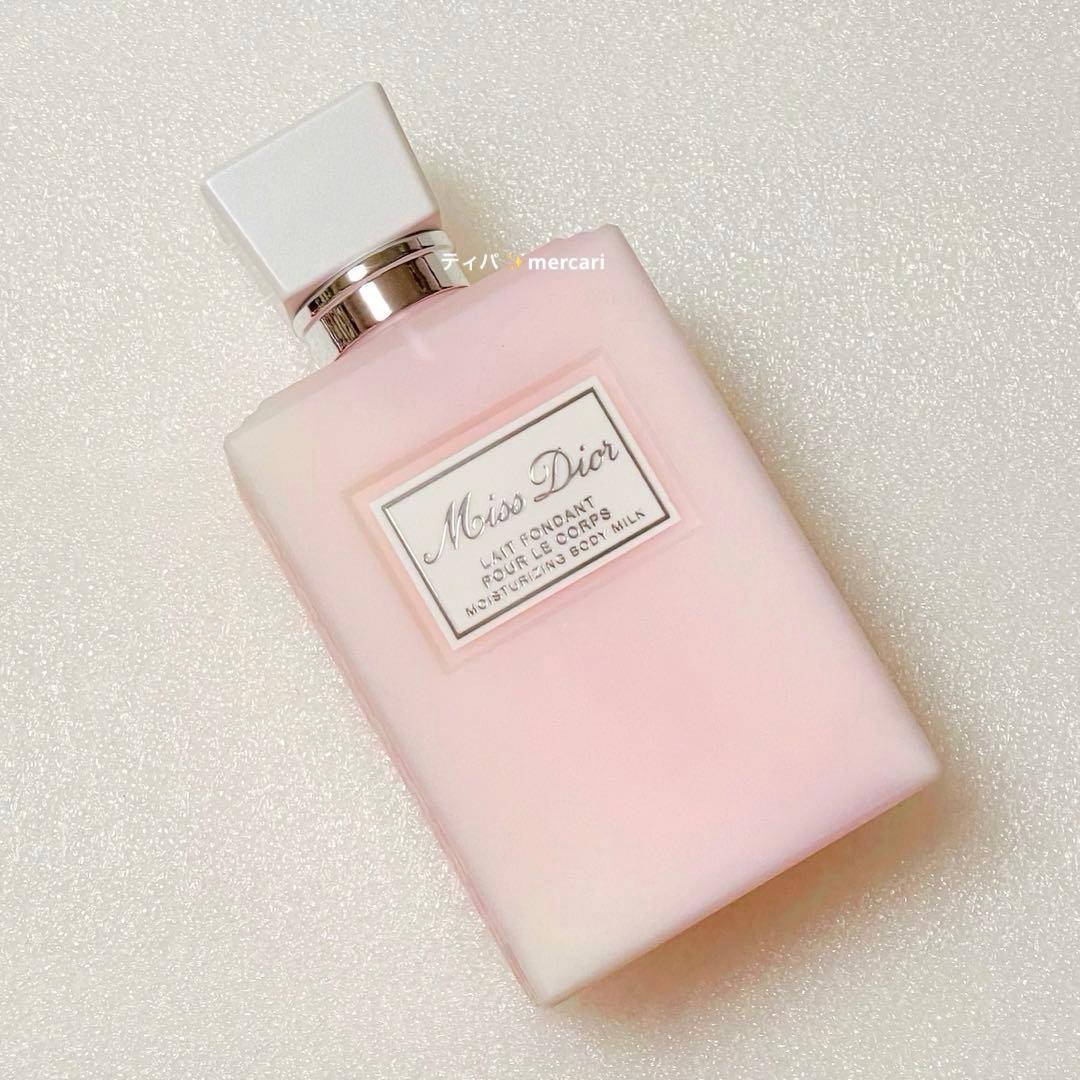 【新品】DIOR ミスディオール　ボディミルク200ml ブルーミングブーケ香り