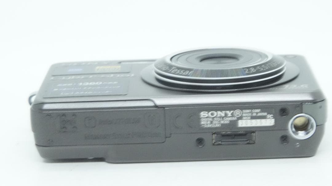 【C2173】 SONY Cyber-shot DSC-W300グレー ソニー