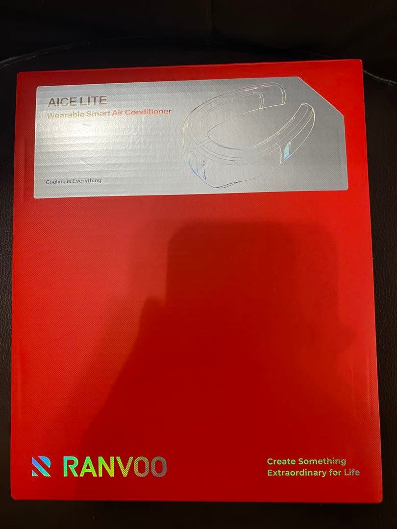 72 【美品】RANVOO ネッククーラー 6000mAh大容量 スノーホワイト