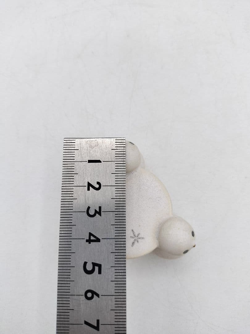 d200【未使用品】 蓋置 雪だるま 今岡三四郎 木箱 茶道具