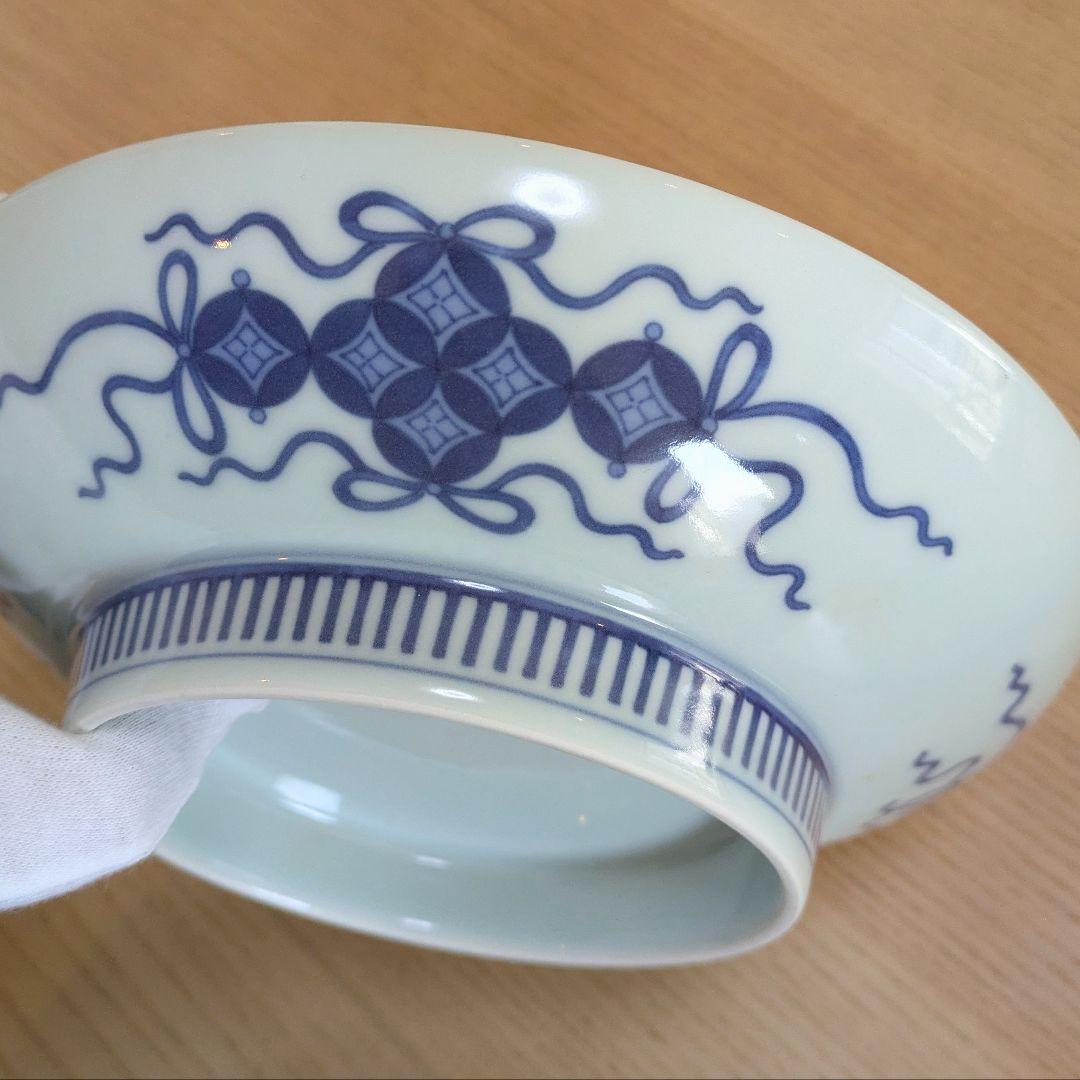 鍋島色絵椿繋文七寸皿　佐賀県　旧家　蔵出し品