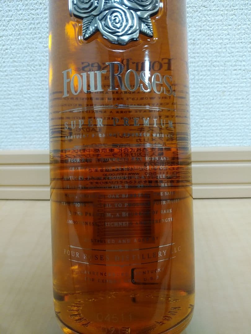 【ゆぴ】フォアローゼズ プラチナ スーパープレミアム 750ml