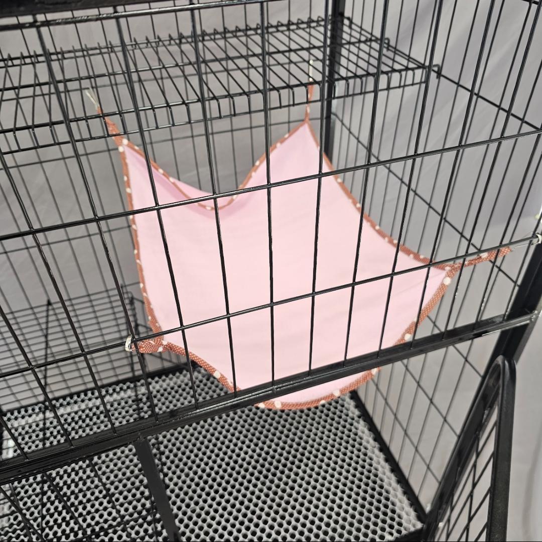 3段 キャットゲージ 大型 猫ケージ ブラック ケージ留守番用 扉付き 掃除
