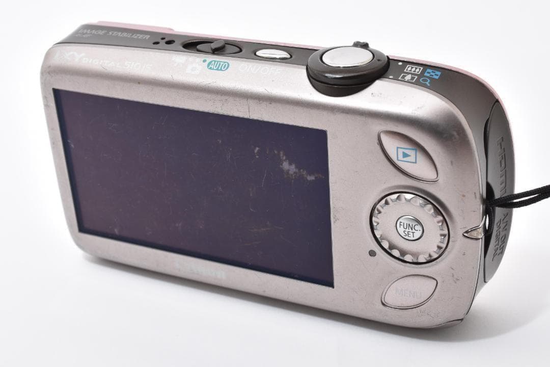 キヤノン　Canon IXY 510 IS ピンク《動作確認済・SDカード付き》