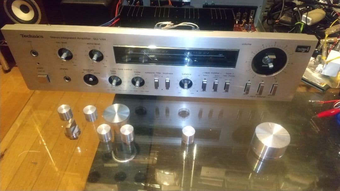松下電器 Technics SU-V44 ステレオアンプ メンテナンス施工済み