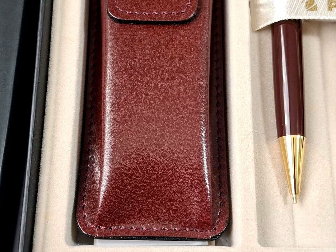 未使用　PILOT　Custom74 ボールペン　シャープペン　ディープレッド