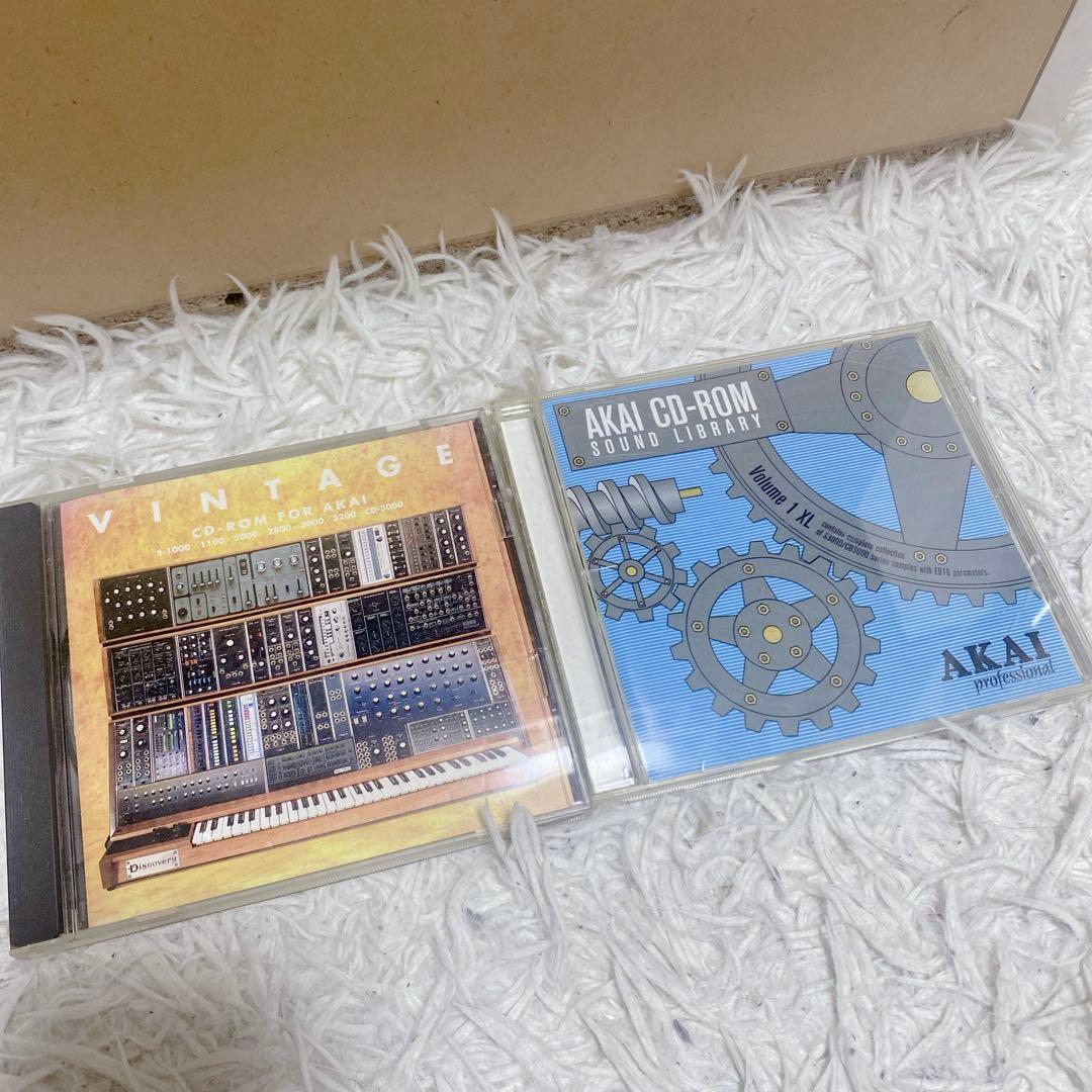 【超希少】 AKAI CD3000XL サンプラー フルセット 付属品多数 名機