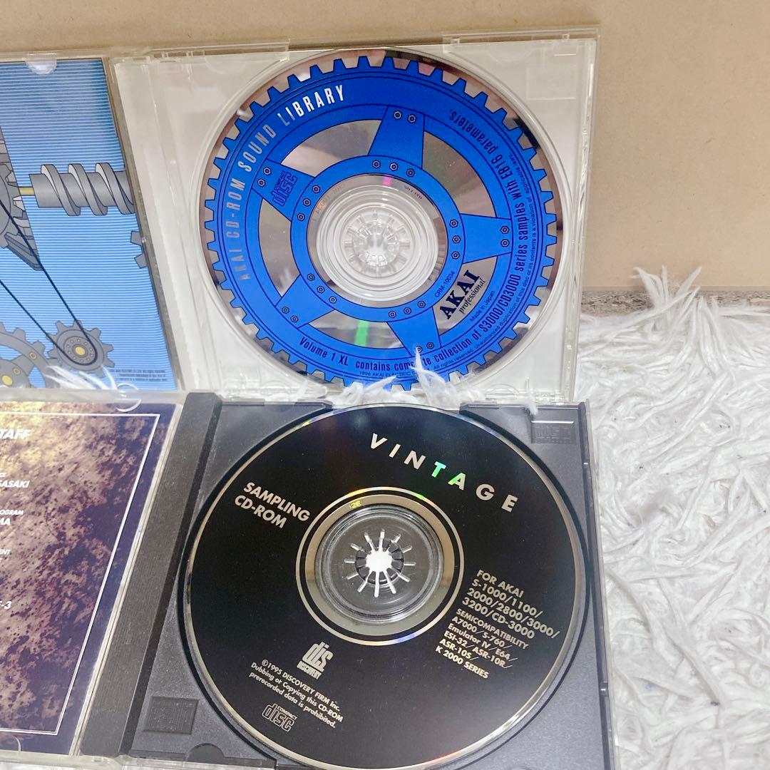 【超希少】 AKAI CD3000XL サンプラー フルセット 付属品多数 名機
