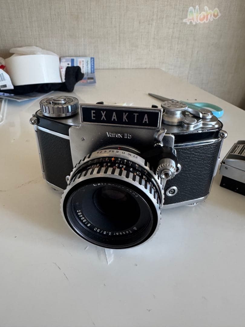 【希少/実用品】Exata IIb + Zeiss Tessar 50 2.8