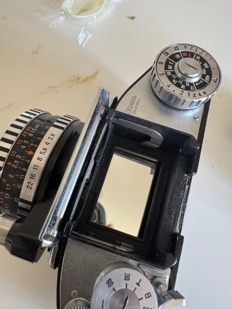 【希少/実用品】Exata IIb + Zeiss Tessar 50 2.8