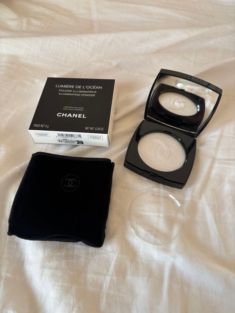 CHANELシャネルルミエールドゥローシャン特別限定品フェイスパウダー